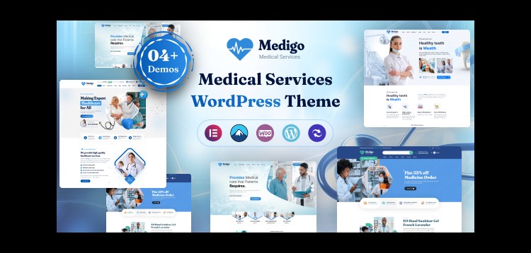 Item cover for download Medigo - Medical WordPress Theme