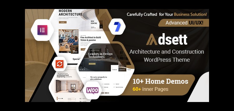 Item cover for download Adsett - Architecture WordPress Theme