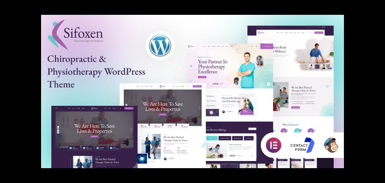 Item cover for download Sifoxen - Chiropractic & Physiotherapy WordPress Theme