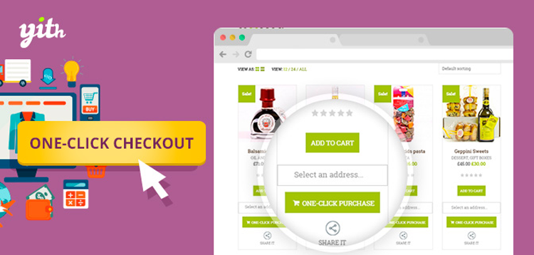 Item cover for download YITH WooCommerce One-Click Checkout Premium