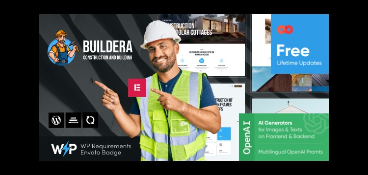 Item cover for download Buildera - Construction & Building WordPress Theme