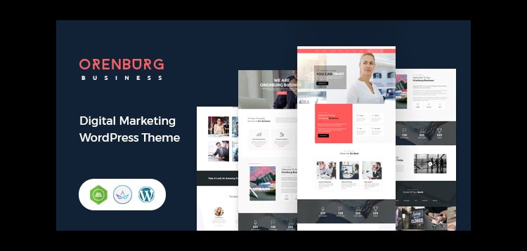 Item cover for download Orenburg - Business Consulting WordPress Theme