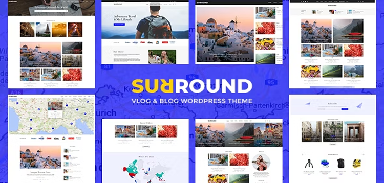Item cover for download Surround - Vlog & Blog WordPress Theme