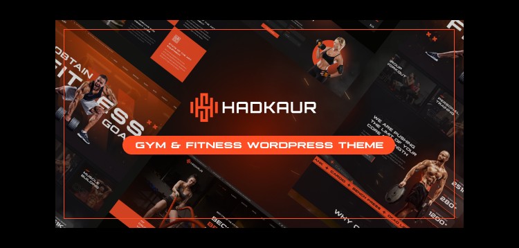 Item cover for download Hadkaur - Fitness and Gym WordPress Theme
