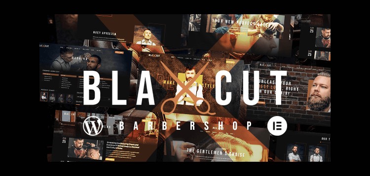 Item cover for download Blaxcut - Barbershop & Hair Salon WordPress Theme