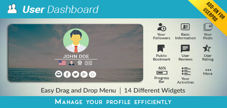 Item cover for download UserPro Dashboard
