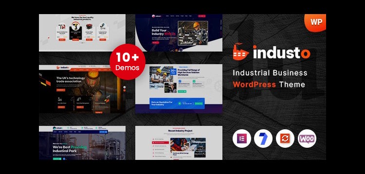 Item cover for download Industo - Industrial Industry & Factory WordPress