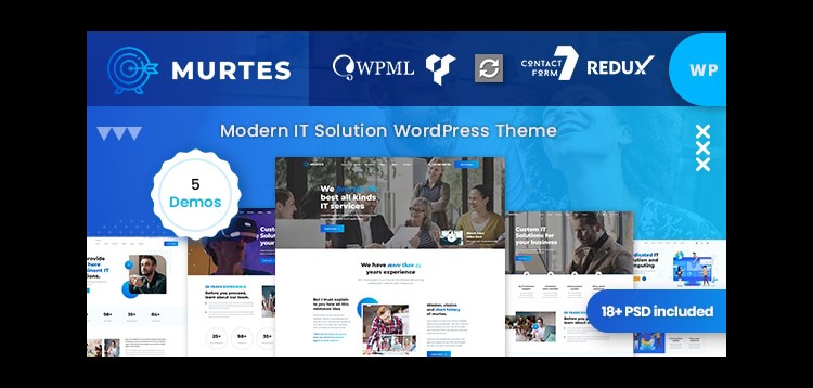 Item cover for download Murtes - IT Solutions Services WordPress Theme