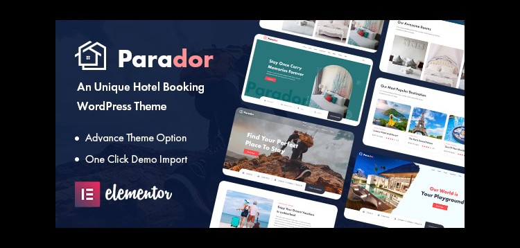 Item cover for download Parador - Hotel Booking WordPress Theme