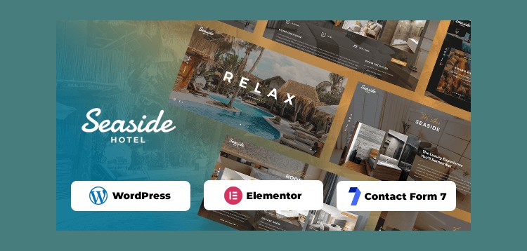 Item cover for download Seaside - Hotel Booking WordPress Theme