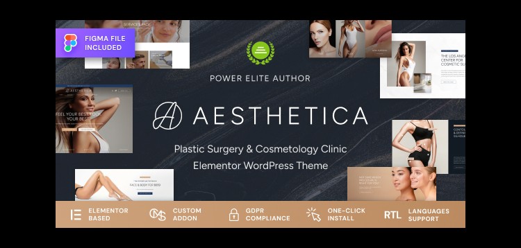 Item cover for download Aesthetica - Plastic Surgery & Beauty Clinic WordPress Theme