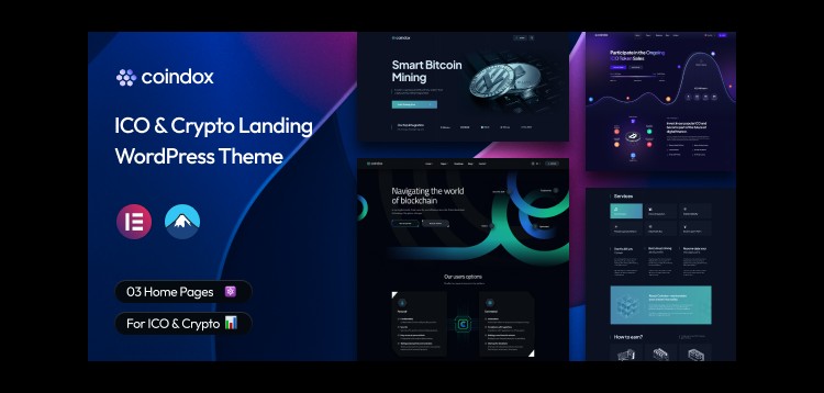 Item cover for download Coindox - ICO & Crypto Landing WordPress Theme
