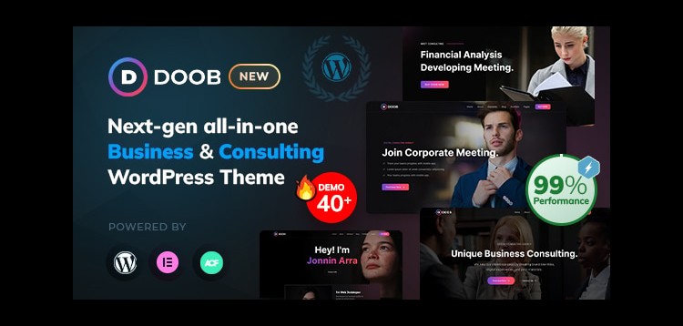 Item cover for download Doob - Business & Consulting WordPress Theme