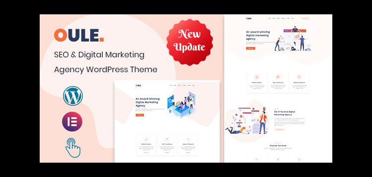 Item cover for download Oule – Digital Marketing Agency WordPress Theme