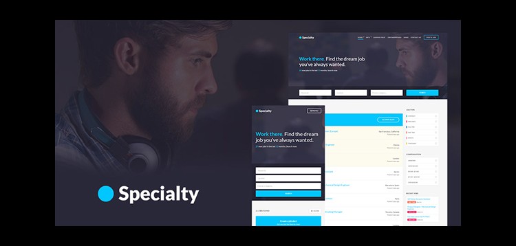 Item cover for download Specialty – WordPress Theme