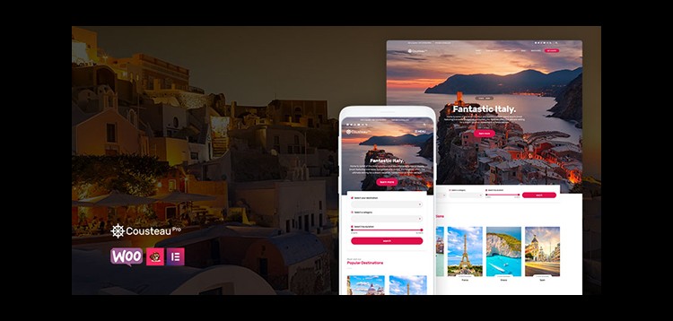 Item cover for download Cousteau Pro – WordPress Theme