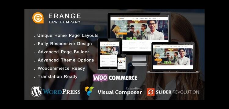 Item cover for download Erange- Law Firm WordPress Theme