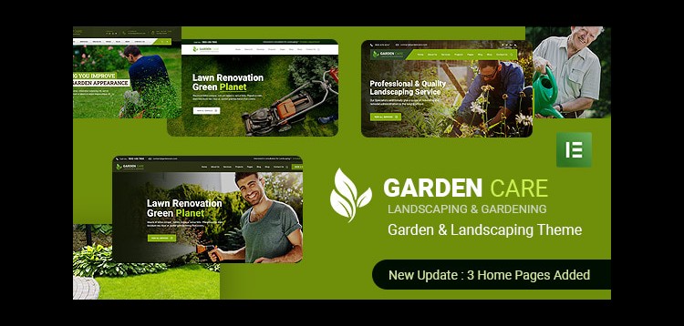 Item cover for download Garden Care - Gardening and Landscaping WordPress Theme