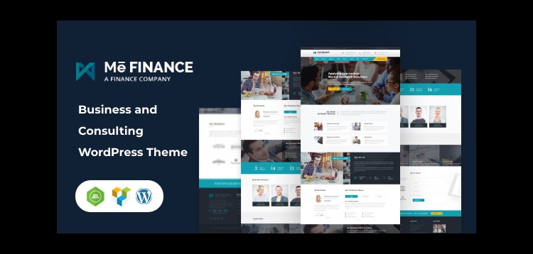 Item cover for download Me Finance - Business and Consulting WordPress Theme
