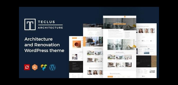 Item cover for download Teclus - Architecture and Renovation WordPress theme