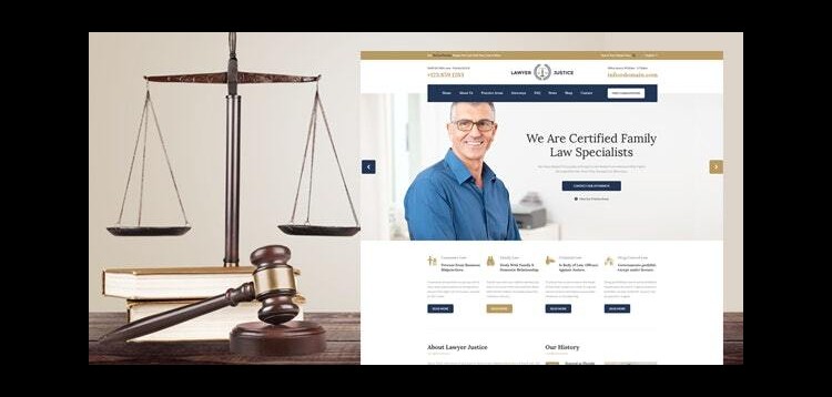 Item cover for download Lawyer & Justice - WordPress Theme for Lawyers Attorneys and Law Firm