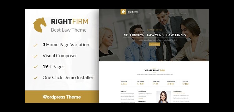 Item cover for download Right Firm- Law Firm WordPress Theme