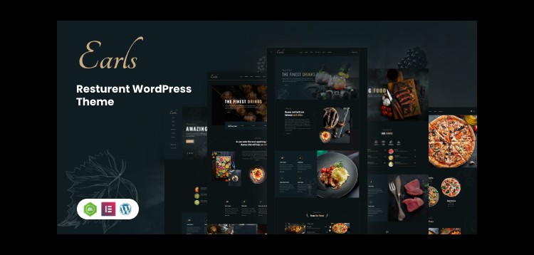 Item cover for download Earls - Restaurant WordPress Theme