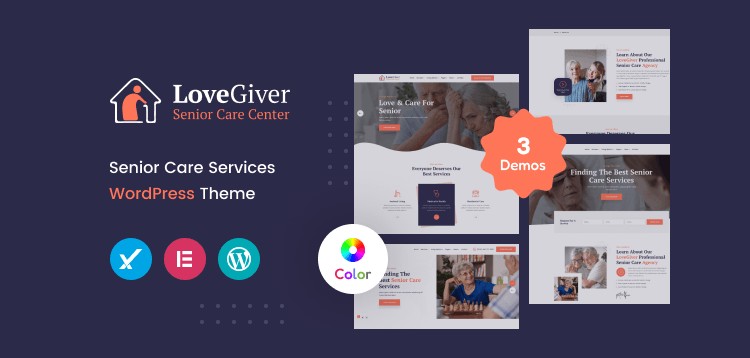 Item cover for download Lovegiver - Senior Care WordPress Theme + RTL