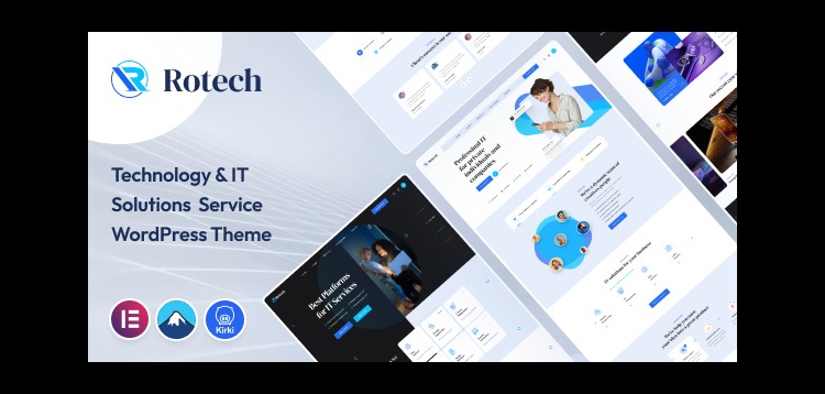 Item cover for download Rotech - Technology & IT Solutions WordPress Theme