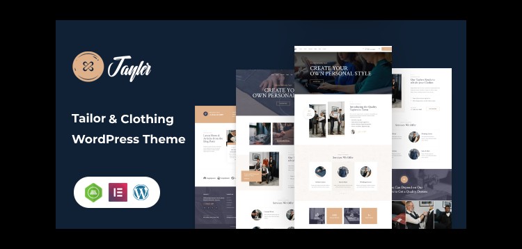 Item cover for download Tayler - Tailor & Clothing WordPress Theme
