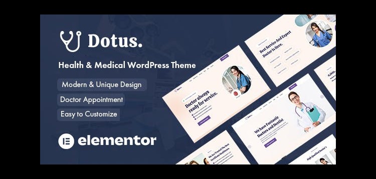 Item cover for download Dotus - Health & Medical WordPress Theme