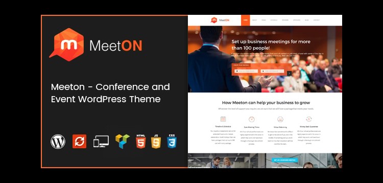 Item cover for download Meeton - Conference & Event WordPress Theme