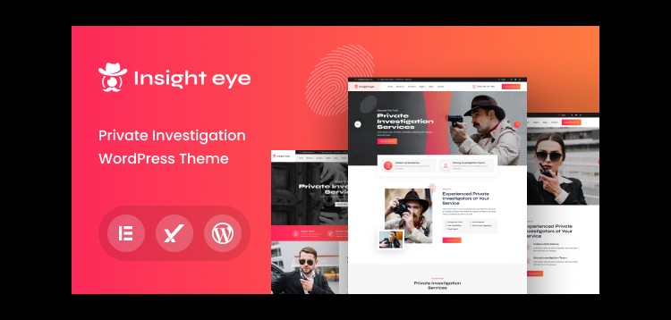 Item cover for download Insighteye - Private Investigator WordPress Theme