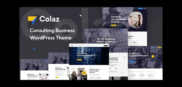 Item cover for download Colaz - Business Consulting WordPress Theme