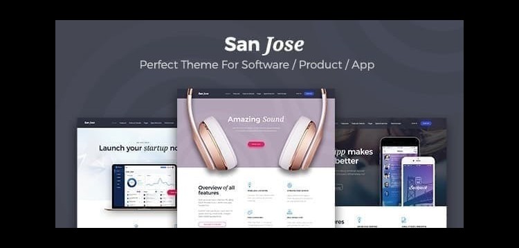 Item cover for download SanJose - Landing Page