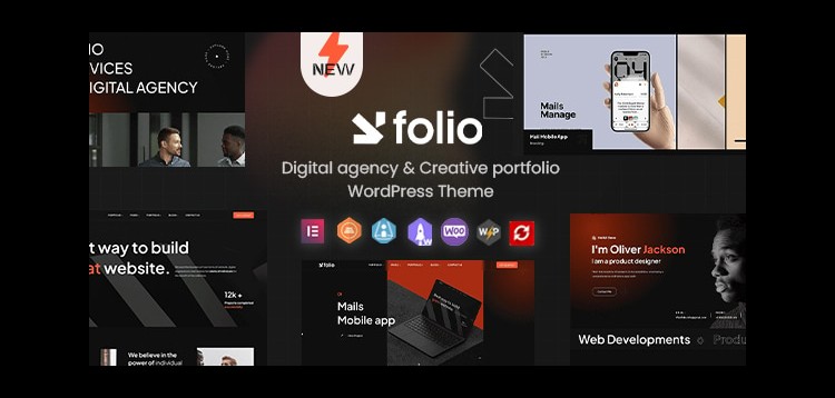 Item cover for download Webfolio - Creative Portfolio & Digital Agency WordPress Elementor Theme