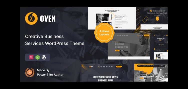 Item cover for download Xoven - Digital Agency Services WordPress Theme