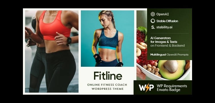 Item cover for download FitLine — Personal Coach WordPress Theme