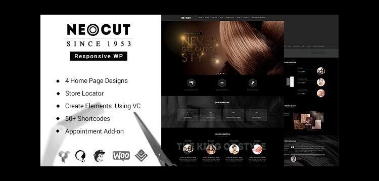 Item cover for download Neo Salon | Barber Shop WordPress Theme