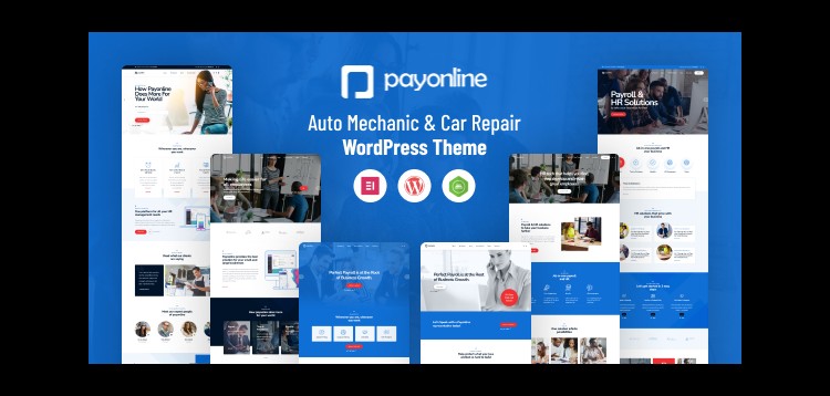 Item cover for download Payonline - Online Payroll and HR Software WordPress Theme