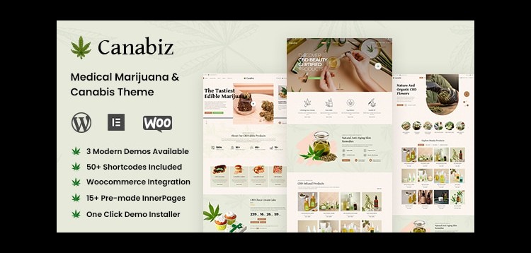 Item cover for download Canabiz - Marijuana WordPress Theme