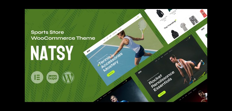 Item cover for download Natsy - Sports Store WooCommerce Theme
