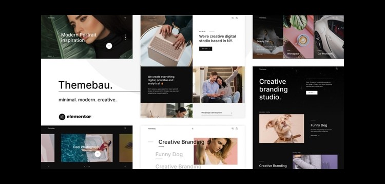 Item cover for download Themebau – Minimal Portfolio & Agency WordPress Theme