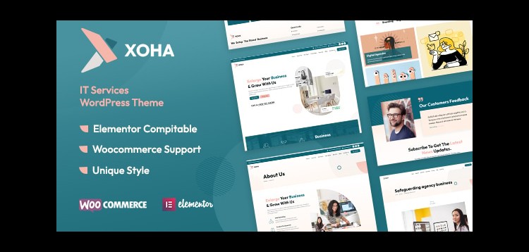 Item cover for download Xoha - Startup Consulting WordPress