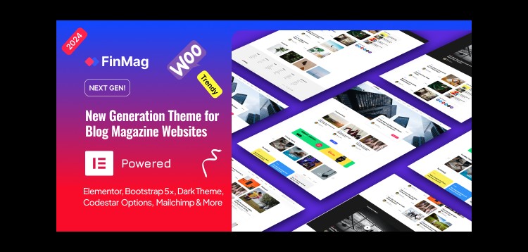 Item cover for download FinMag - Modern Magazine WordPress Theme