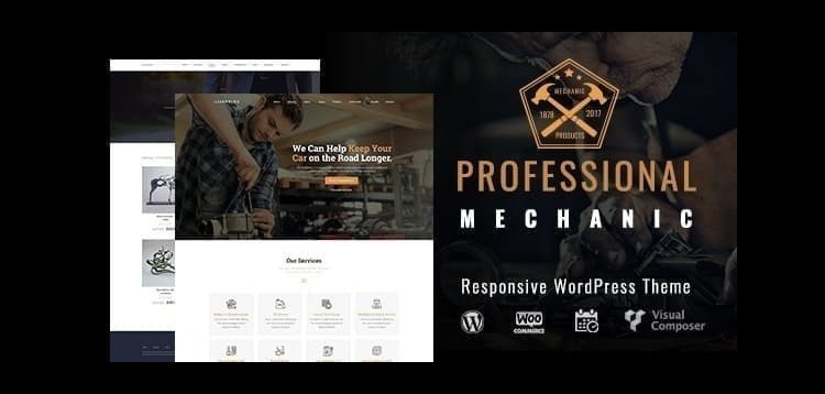 Item cover for download Mechanic | Auto Repair WordPress Theme