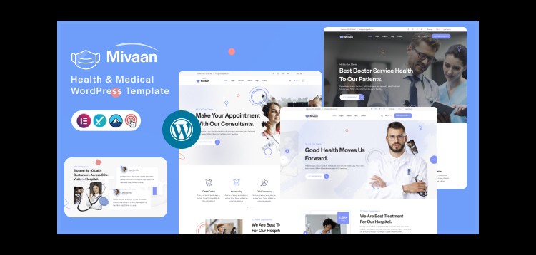 Item cover for download Mivaan - Health & Medical WordPress Theme