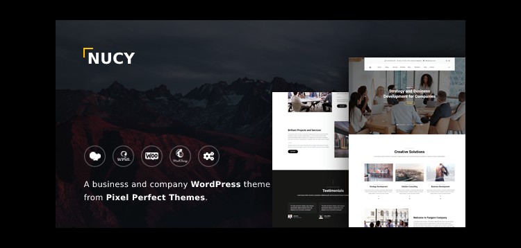 Item cover for download Nucy - Business & Company WordPress Theme