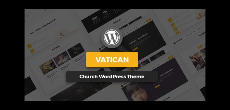 Item cover for download Vatican - Church WordPress Theme