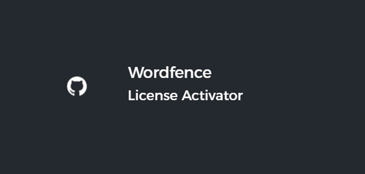 Item cover for download Wordfence License Activator